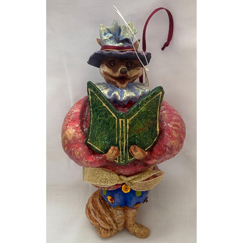 SIX Dept 56 Christmas Ornaments Czarry Nights Monkey Lion Elephant Camel Dog Vtg - Picture 9 of 14